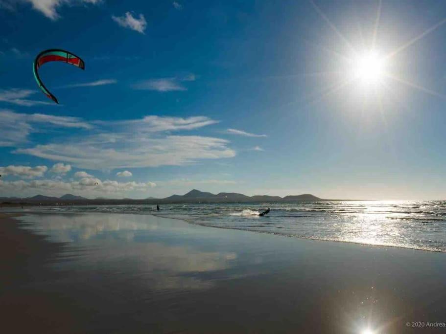 Famara, Apto. En Zona Tranquila A 200M Del Mar. Exterior photo